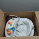 Slevoo Baby Jumper, Baby Door Jumper with Bumper, Play Tray and Two Jingle Rattles