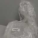 Grant Howard Jumbo Mason Embossed Glass Storage Jar, 92 Ounces, Clear