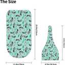 Sea Otter Swaddle Blanket with Beanie Hat Set Boys Girls, Cute Sea Otter Lover Gifts Sleep Sack Receiving Blanket for Infants & Newborns