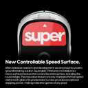 Superglide2 - New Controllable Speed Textured Surface Smoothest Mouse Feet/Skates Made with Ultra Strong Glass Smooth and Durable Sole for Logitech G Pro X Superlight2 (Type-C, Red)