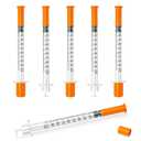 1 ml/cc Jeringa 29G 5/16 Inch, Individual Package 100 Pack