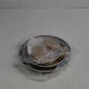 3 Tier Serving Tray Vintage Galvanized Metal Stand Kitchen Tiered Home Farmhouse Style Decor Rustic Country Cupcake Stand Bar Accessories for Indoor Outdoor Use Silver