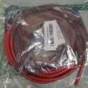 THHN Wire 6 Gauge 25FT, UL83 THHN/THWN-2 6 AWG Cable Stranded Copper with Nylon Jacket and PVC Insulation Building Wires for Residential, CNC, Panel Wiring, Circuit, Control(600V, Red)