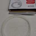 Instant Pot 2-Pack Sealing Ring 8-Qt, Inner Pot Seal Ring, Electric Pressure Cooker Accessories, Non-Toxic, BPA-Free, Replacement Parts, Clear