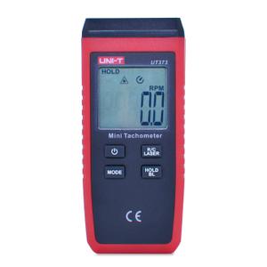 UNI-T UT373 Mini Digital Tachometer, 10~99999 RPM Non-Contact Tachometer Speed Meter Speed Gauge with Backlight, Max/Min/Data Hold, Rotating Speed/Count Function Switching