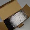 Cat/Pet Water Fountain Filters, 12 Pieces Set Pack of 8 Replacement Filter Fit for 81oz/2.4L, 3 Filtration System with 4 Pre-Filter Sponges