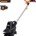 Scotts Outdoor Power Tools TC70020S 20-Volt 7.5-Inch Cordless Garden Tiller Cultivator, (2AH Battery & Fast Charger Included)