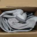 Diggs Enventur Medium Inflatable Travel Dog Crate – Ultra-Light & Portable Dog Crate – Puncture-Resistant, Waterproof, Compact – Safe, Durable for Adventures & Travel - 34" L x 22.5" W x 27" H (Grey)