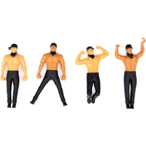 NPW Drinking Buddies Ladies Night Drink Markers & Wine Glass Charms  Fun Bachelorette Party Accessories for Ladies Night (4 Count)