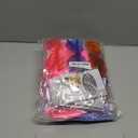 Womens Bob Wigs with Sunglasses for Costume Party Cosplay Short Neon Colored Wigs Synthetic Hair Colorful Wigs for Bachelorette Party Halloween Christmas