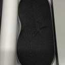 MZOO Luxury Sleep Eye Mask for Side Sleeper Men Women, Zero Eye Pressure 3D Sleeping Mask, Light Blocking Patented Design Night Blindfold, Soft Eye Shade Cover for Travel, Black