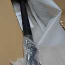 SPACEEUP Single Post Handrail Fit 1 or 2 Steps, Handrails Outdoor Steps, Stair Rail-Single Post Wrought Iron Handrail, Black Hand Rail for Concrete Steps or Wood Stairs