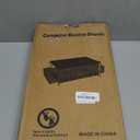 Desk Organizer and Accessories, 2-Tier Computer Monitor Stand Riser with Drawer and 2 Pen Holders, Laptop Stand, Office Desk Accessories for Office Supplies, Black