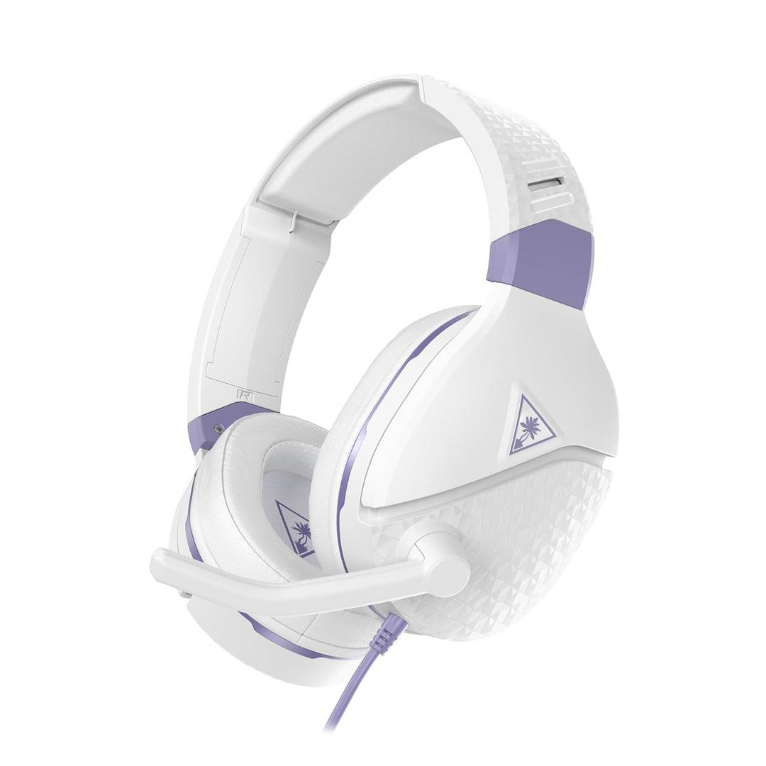 Turtle Beach Recon Spark Gaming Headset - Xbox Series X, Xbox Series S, Xbox One, PS5, PS4, PlayStation, PC, Mobile with 3.5mm - Flip-Up Mic, 40mm Speakers, PC Splitter, White