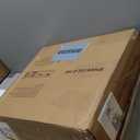 Rattan Nightstand, Boho Night Stand Farmhouse Wood Bedside Table with Storage and Open Shelf, End Side Accent Table for Bedroom, Living Room, Oak, Normal