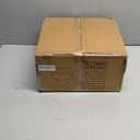 Wimarsbon Storage Ottoman, Modern Round Footrest with Soft Padded Seat, Teddy Velvet Footstool with Wood Legs, Accent Small Table or Plant Stand for Hallway, Living Room (Cream)