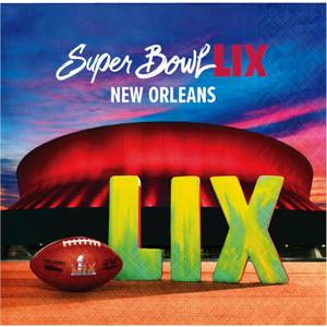 Trendware NFL Super Bowl LIX Cocktail Paper Napkins, 16 Pack