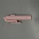 Selfie Stick Travel Tripod for Cell Phone with Remote Control and Phone Holder, Extendable Selfie Stick for iPhone, iPhone Tripod for Video Recording, 50 Inch, Pink