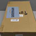 TIPGO Bathroom Trash Can with Lid, 4 Gallon / 15 Liter Small Garbage Can, Press Top Bin, Plastic Wastebasket with Pop-Up Lid for Bedroom, Living Room, Office (White, 2 Pack)