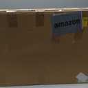 Titanker Folding Camping Table 3ft, Folding Picnic Table, Camp Tables Portable, 50% Extra Side Space, Outdoor Patio Table, RV/Car Camping Essentials, Aluminum Light & Solid (Large 35.4"L x 23.6"W x 27.9"H, White Marble Top & Black Frame)