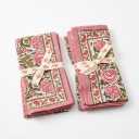 Pomegranate Bohemian Floral Napkin Set Of 4, Pack of 2