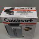 Cuisinart Waffle Maker, 1250W Round Classic Waffle Iron, 5-Setting Adjustable Browning Control, WMR-CANAS, Brushed Stainless