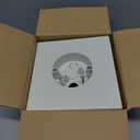 Fan Mounting Box, Ceiling Fan Mounting Bracket, Ceiling Fan Mounting Box, Ceiling Fan Mounting Kit, Fan Mounting Bracket, Fits cathedral Ceiling Angles of 80 or Up, White,1-Pack