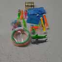 Rileryan 36 PCS Diving Pool Set Diving Rings and Sticks Pirate Treasure Chest Gems Mermaid Underwater Dive Swimming Pool with Storage Bag Summer Swim Water Sinking