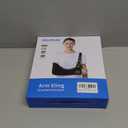 VELPEAU Arm Sling Shoulder Immobilizer for Women and Men, fit Left or Right Arm - Rotator Cuff Support Brace -Medical Sling for Shoulder, Clavicle, Elbow Injury (Comfort type, Medium: Bust 29.5-33.5)