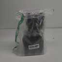 48Pcs Brown Velvet Christmas Ornaments Set, Assorted Flocked Christmas Baubles Decorations, Shatterproof Christmas Balls Hanging Decor for Xmas Tree/Home/Party/Holiday (Brown)