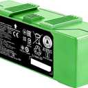 6000mAh ABL-F Battery Compatible with iRobot Roomba e i and j Series i8 i8+ j7+ j7 i7+ i7 7150 7550 i7550 i7558 i5 i6 j5 j5+ i4 i4+ i3 i3+ e5 5150 e6 e6198 i755020 ABL-D2 ABL-D1 ABL-D2A Green