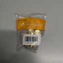 LTWFITTING Brass Pipe Hex Head Plug Fittings 3/8-Inch Male NPT Air Fuel Water Boat(Pack of 10)