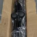 Under Bed Storage with Wheels, 360 Rotating, No-Assembly Underbed Storage Containers, 2PACK (Black)