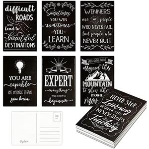 Pipilo Press Motivational Postcards For Mailing - 20 Designs (4 x 6 In, 14 Pack)
