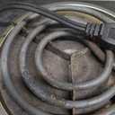 Elite Gourmet ESB100B Countertop Single Coiled Burner Electric Hot Plate, Temperature Control, Indicator Light, Easy to Clean, Black