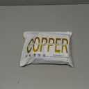 Copper Knee Braces with Strap for Knee Pain Women and Men(2 Pack), Knee Compression Sleeve for Arthritis, ACL, Meniscus Tear, Joint Pain Relief, Knee Support for Working, Running, Weightlifting(S)