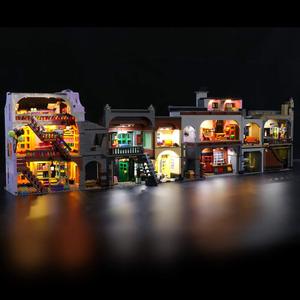 BRIKSMAX Led Lighting Kit for Diagon Alley - Compatible with Lego 75978 Building Blocks Model- Not Include The Lego Set