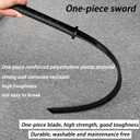 Polypropylene Training Martial SwordPractice Katana Sword with Sheath ,For Role-Playing and Stage Performance