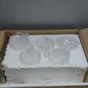 Bathroom Vanity Light, 5-Light Nickel Modern Matte Wall Sconce Lighting with Clear Glass Shade, Wall Lights,Bath Vintage Wall Mounted Lamps for Mirror Bedroom Living Room