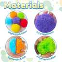 60 Pcs Reusable Water Balloons,Soft Splash Balls for Outdoor Water Games,Beach Pool Party Supplies,Reusable Water Toys for Summer Fun and Family Activities