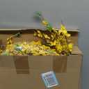 XunYee 12 PCS Fake Forsythia Long Stems 39.5" Artificial Forsythia Branches Yellow Forsythia Branches Artificial Orchids Flower Branches Faux Forsythia Stems for Home Wedding Indoor Outdoor Decoration