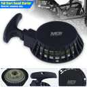 Easy Pull Start Recoil Starter for 2 Stroke 47cc 49cc Pocket Bike Coolster SSR SX50 Mini Moto ATV Quad Pit Dirt Bike 4 Wheel Black
