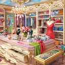 Ravensburger The Coveted Closet 1000 Piece Jigsaw Puzzle | Boutique Wardrobe Experience by Wigwam Studios | Perfect Interlocking Fit | Eco-Friendly Materials