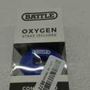 Battle Oxygen Lip Protector Mouthguard with Convertible Strap – Football and Sports Mouth Guard – Maximum Oxygen Supply – Mouthpiece Fits With or Without Braces – Impact Shield Covers Lips and Teeth