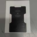 Ultra Slim Air Card Tag: 2025 MFi Certified Wallet Smart Tracker Card - Compatible with Apple Find My Wallets Finder Tracking Cards Tags, Keep Track Item Locator of Luggage, Passport, Purse, Backpack (1 Pack Black)