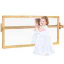 DGD Montessori Baby Mirror, Tummy Time Mirror with Pull Up Bar, 20'' Acrylic Shatter Proof Kid Safe Wall Mirror for Daycare, Homeschool or Preschool (Large, 20" x 16" x 3.3")