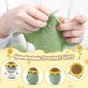 2 x Agantree art Valentines Day Decor Gifts for Lovers Boyfriend, Girlfriend, Men's Valentines Gifts Women Men for Couples, Wife, Husband, Handmade Crochet Sunflower Potato