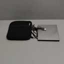 BPAKDU External CD/DVD Drive for Laptop with Carrying Case,DVD Player for Laptop,Portable CD Burner with 4 USB Ports, 2 TF/SD Card Slots,CD Disk Drive Player Reader Write, Silver
