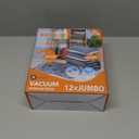 GONGSHI Vacuum Storage Bags, Space Saver Seal Bags For Clothing, Travel Luggage,Blankets, Comforters, Pillows, Clothes Storage.12 Jumbo