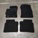 Car Carpet Floor Mats, 4 Pcs, Black
